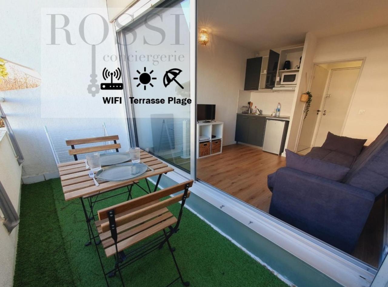 Suite Thalassa 1Ere Ligne Plages Du Couchant Wifi - Rossiconciergerie - Linge Inclus لا غراند موت المظهر الخارجي الصورة